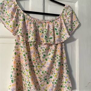 Lilly Pulitzer Off-Shoulder shirt